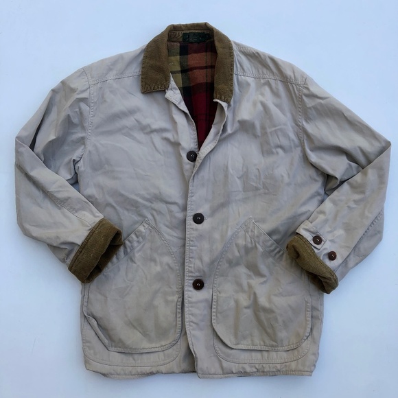 J. Crew Jackets & Coats Vintage 9s Jcrew Flannel Lined Barn Chore